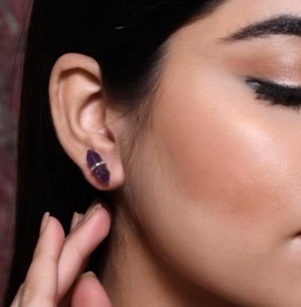 amethysts earrings