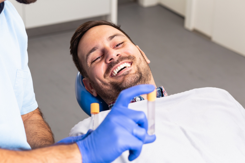 Platelet rich plasma ( PRP) therapy process.