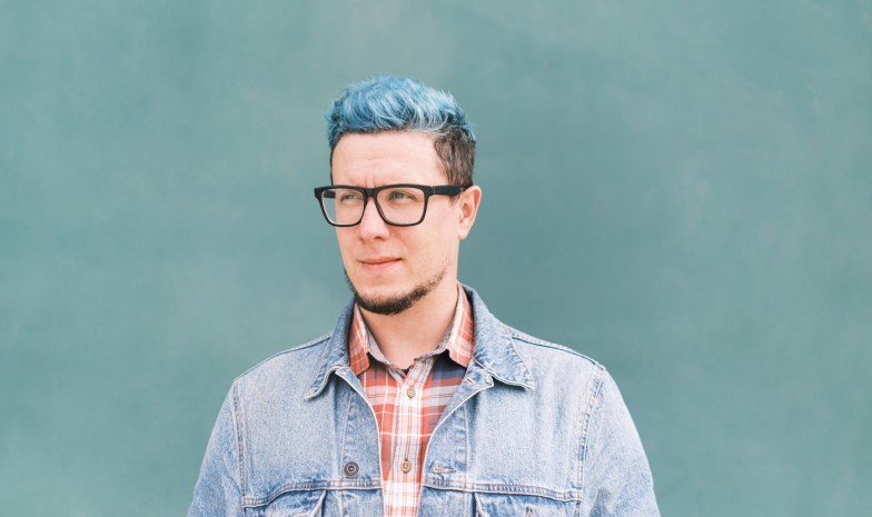 Silver-Blue Hair Dye