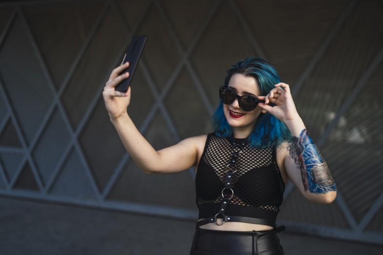 Silver-Blue Hair Dye