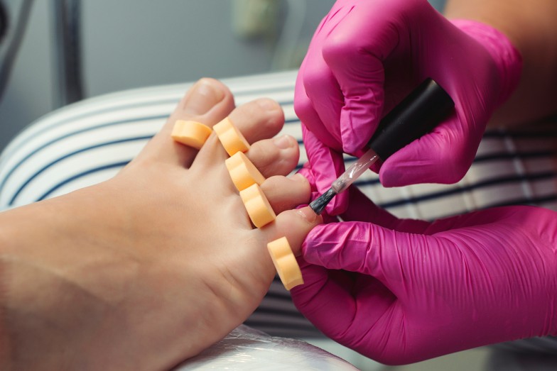 manicure and pedicure