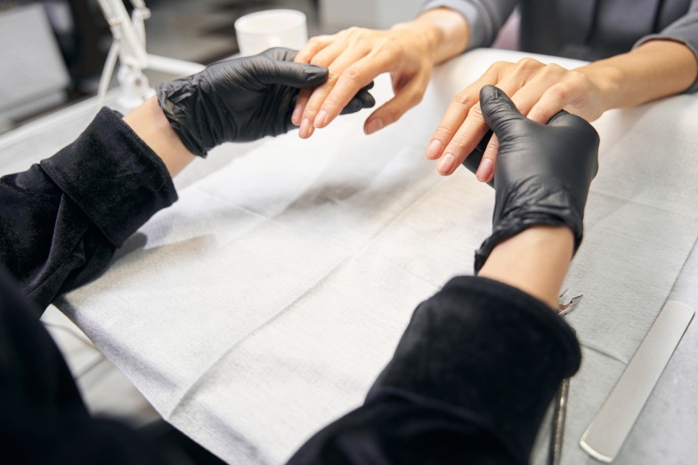 manicure and pedicure