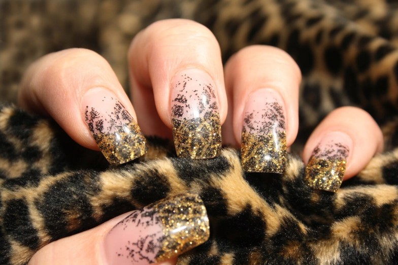 Cow Print Nail