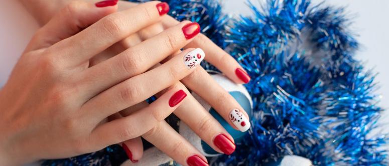 Christmas Acrylic Nails Christmas Acrylic Nails