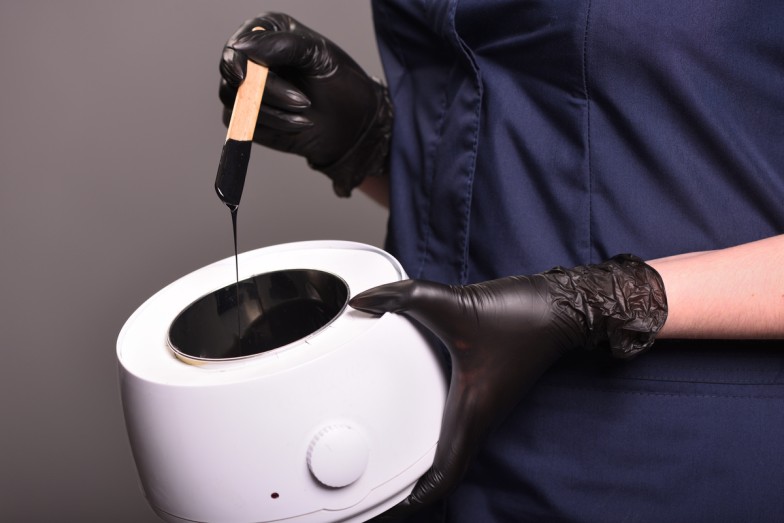 black waxing