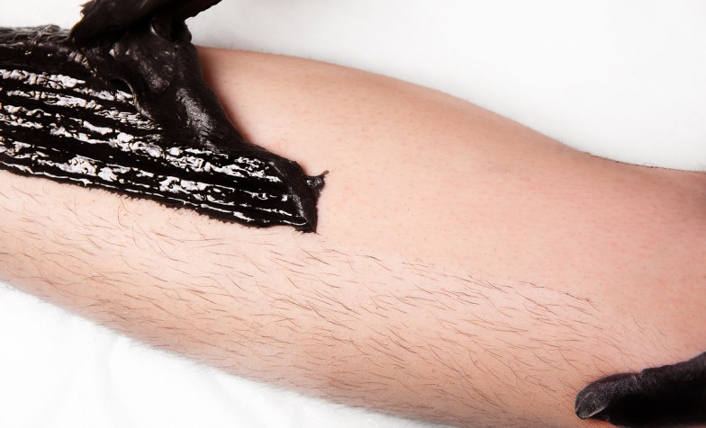 black waxing