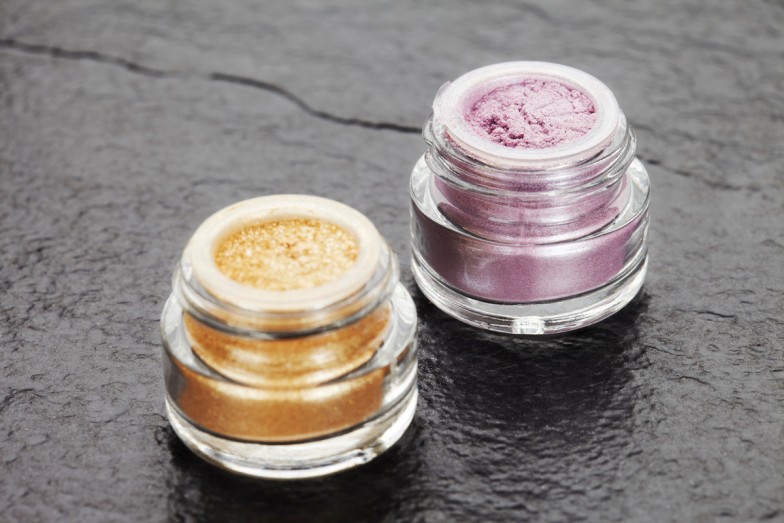 Gold Glitter Eyeshadow