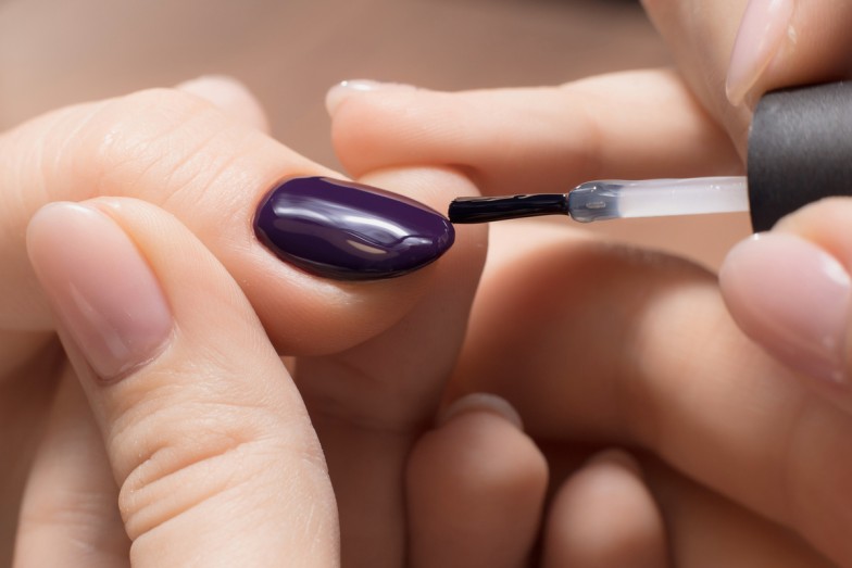 Winter Acrylic Nails