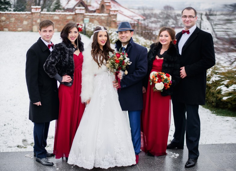 Winter Bridesmaid
