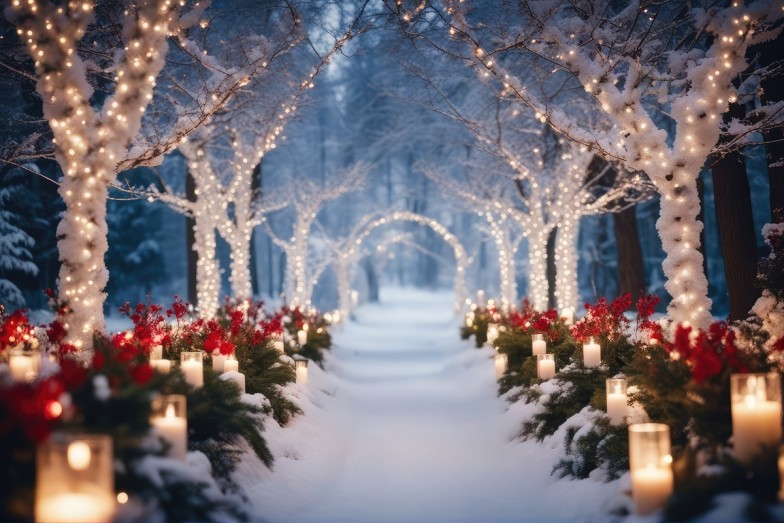 Winter Wedding Ceremony