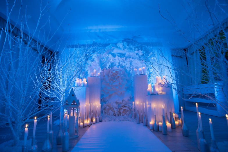 Winter Wedding Ceremony