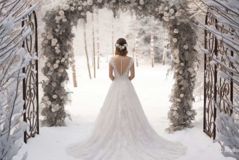 Winter Wedding Ceremony