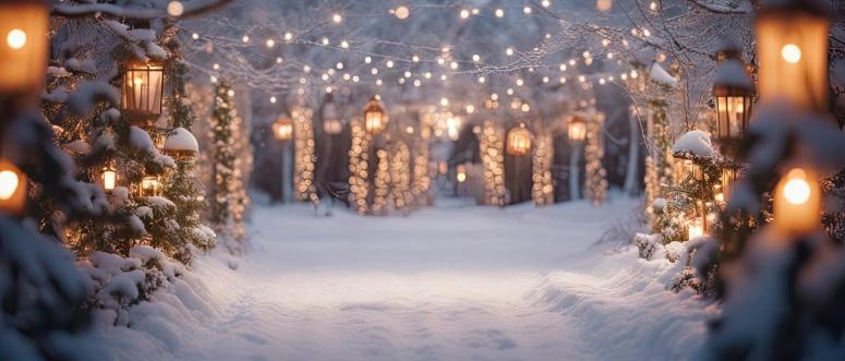 Winter Wedding Ceremony Winter Wedding Ceremony