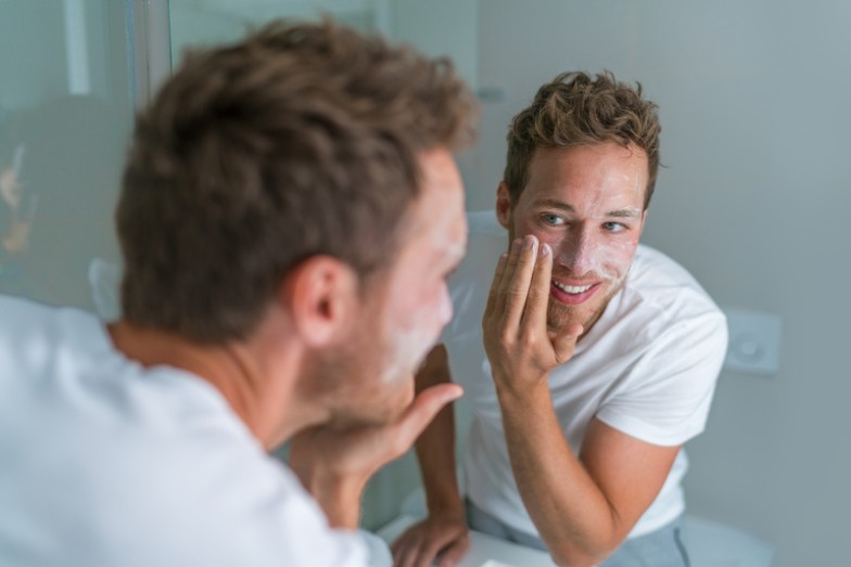 Facial care routine