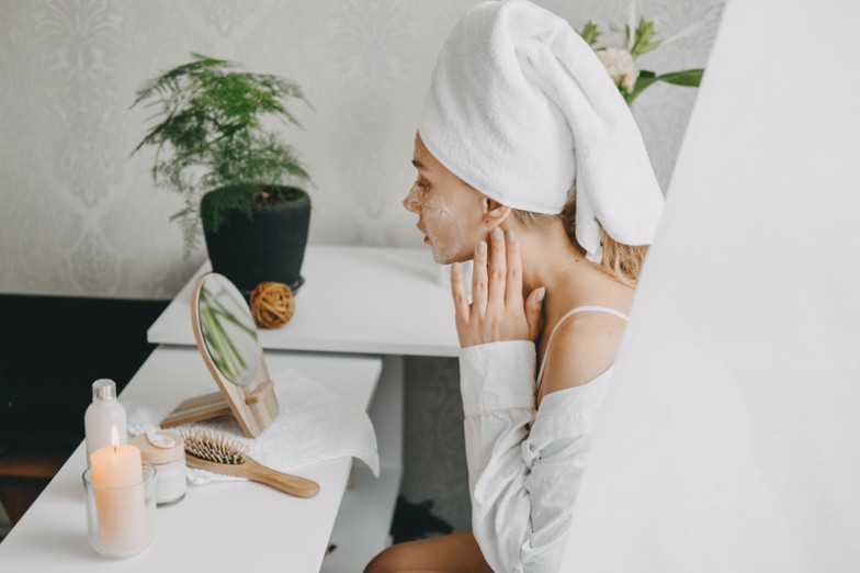Facial care routine