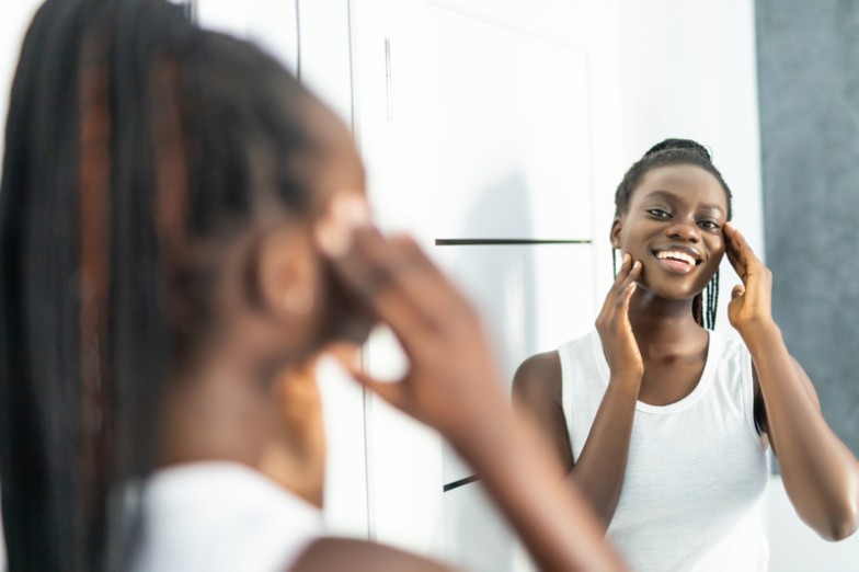 Facial care routine