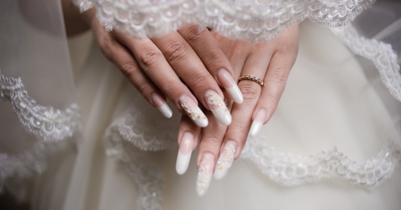 Summer Wedding Nails