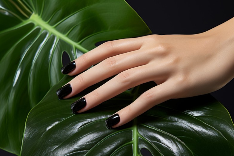 Black Summer Nails
