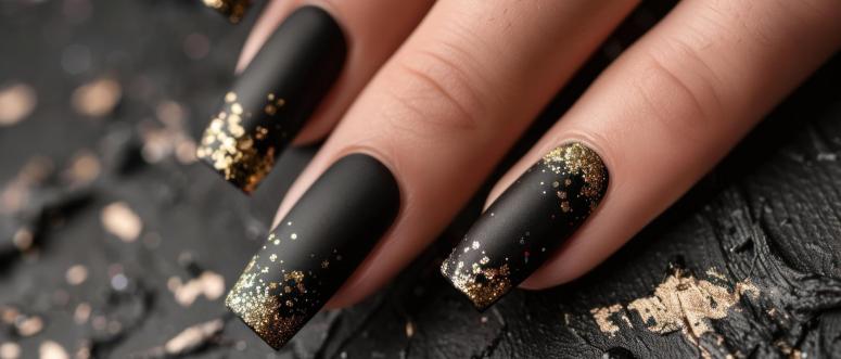 Black Summer Nails Black Summer Nails
