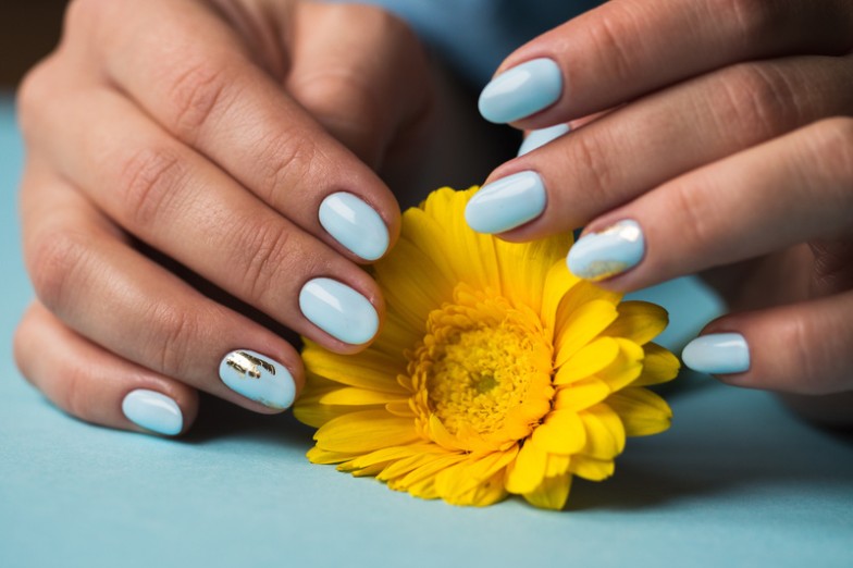 Blue Summer Nail Ideas