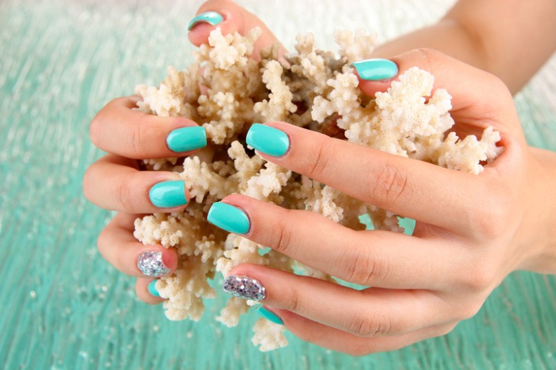 Blue Summer Nail Ideas