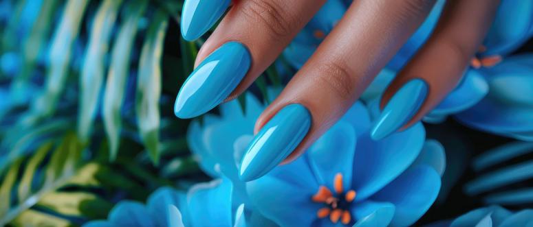 Blue Summer Nail Ideas Blue Summer Nail Ideas