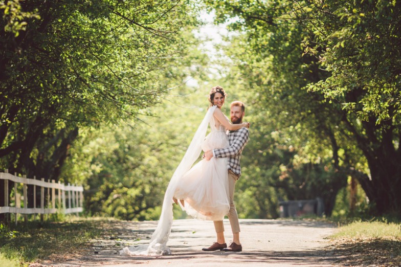 man autumn wedding