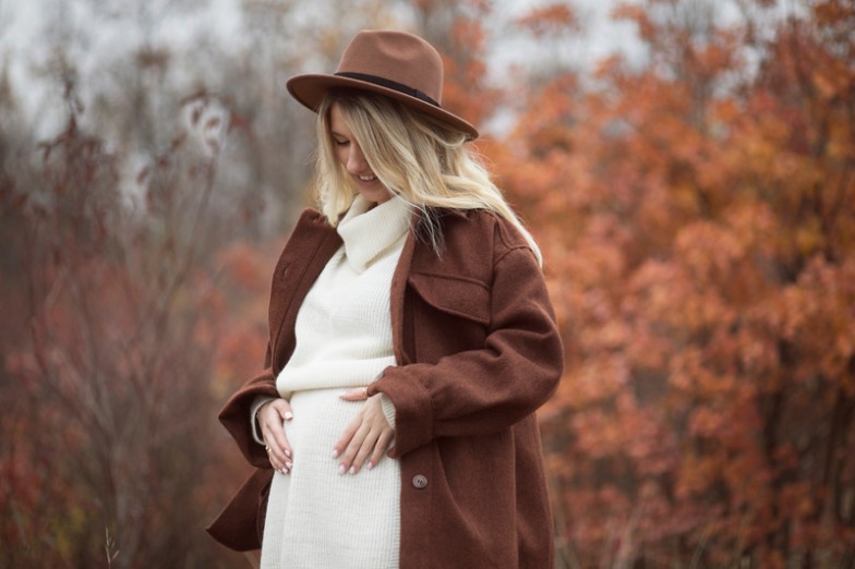 autumn Maternity Dress