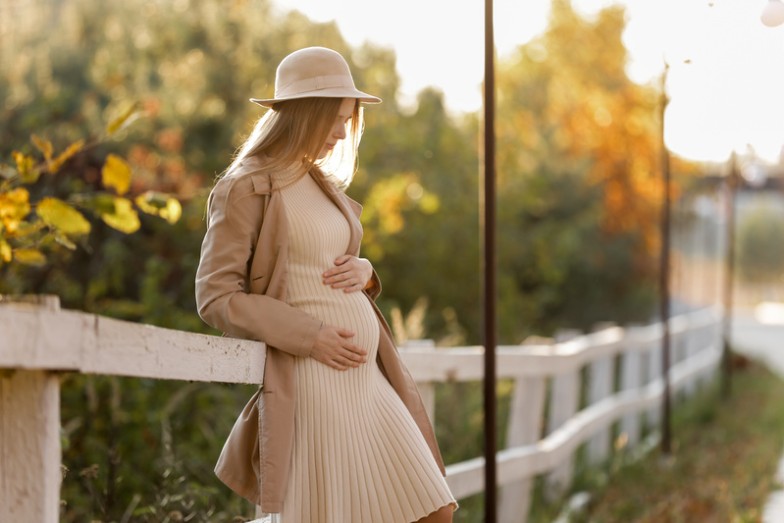 autumn Maternity Dress
