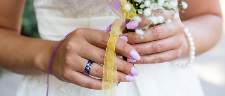 Fall Wedding Nail Designs for Brides
