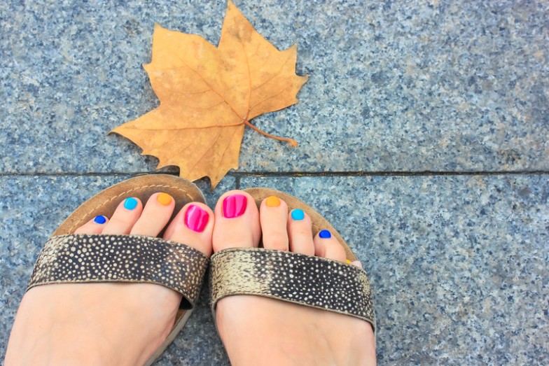 Fall Pedicure Ideas