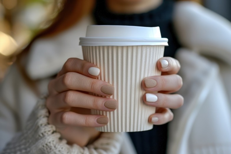 Neutral autumn Nails