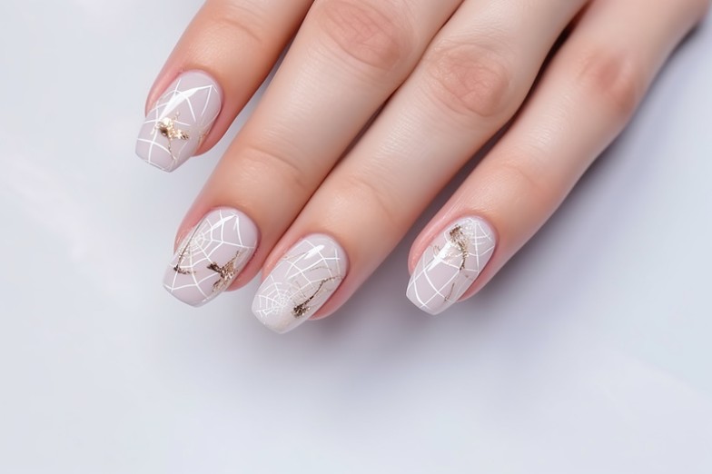 autumn manicure