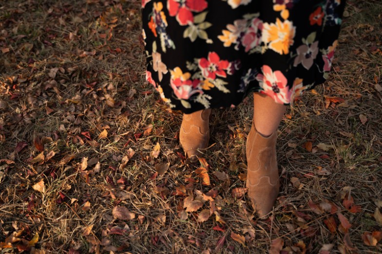 Autumn dress boots