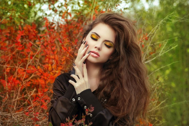 Autumn makeup