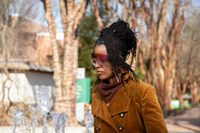 Autumn hair afroamerican