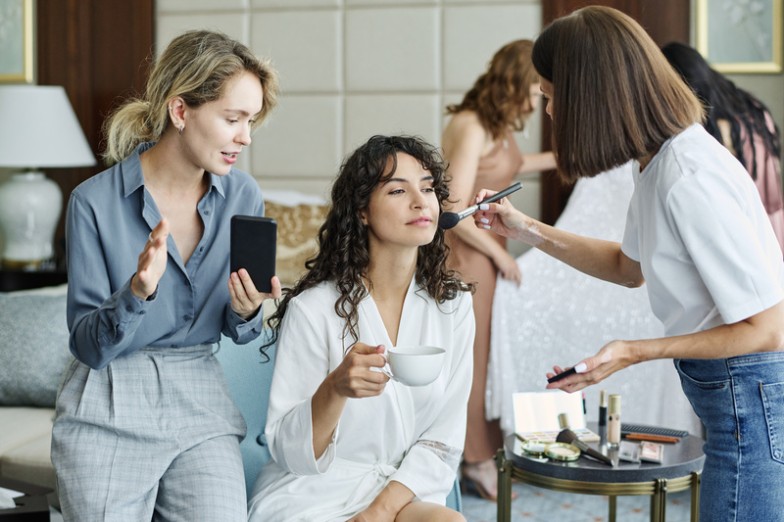 bridesmaid makeup