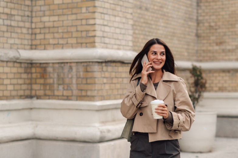 autumn businesswoman