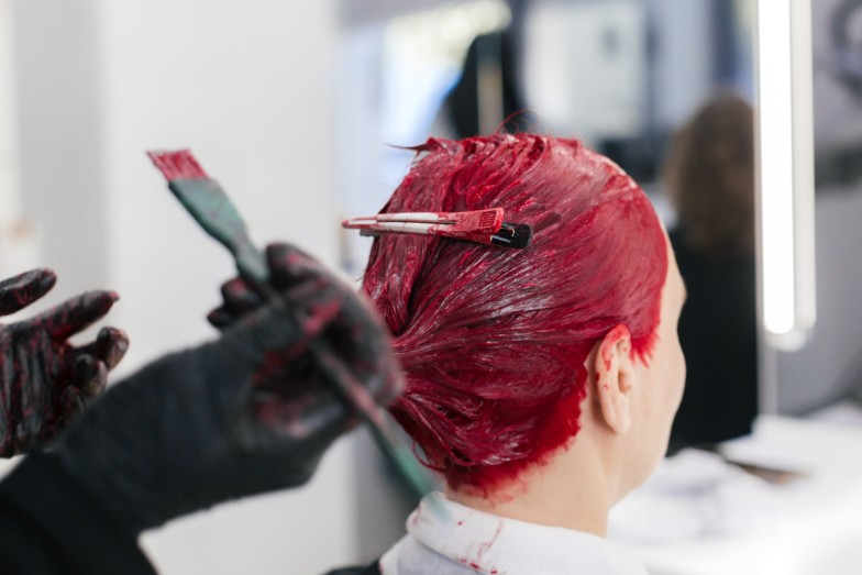 fall hair colorist