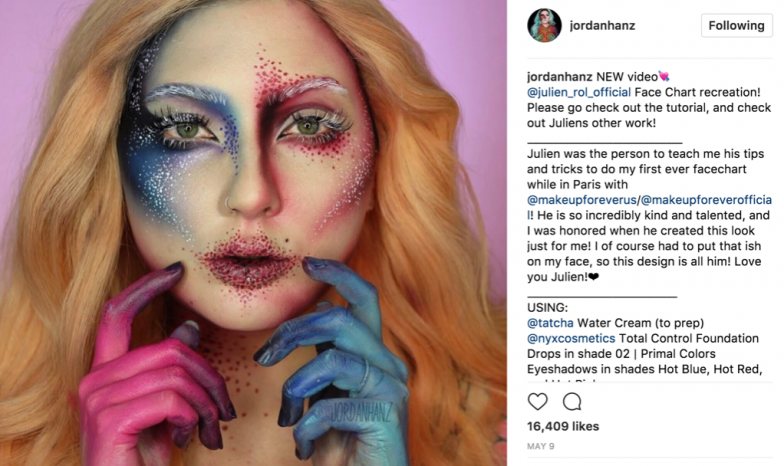 6 Instagram Makeup Artists Who You Need To Follow - #JordanHanz