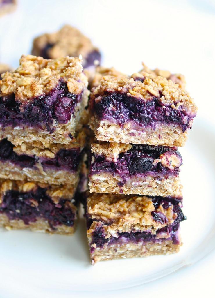 Blueberry Breakfast Oat Bars