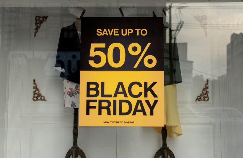 save up to 50% Black Friday clip art photo