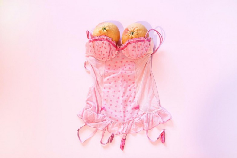 2 yellow and red apples photo