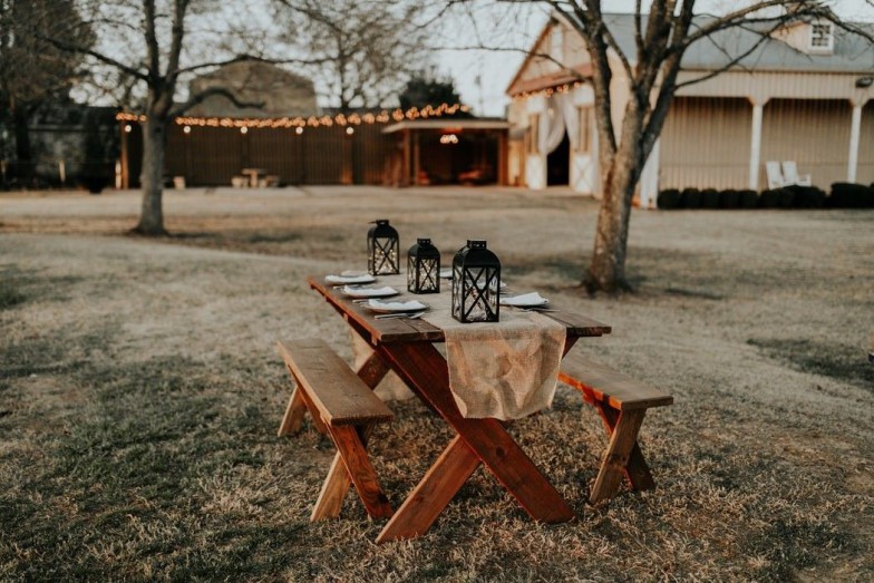 outdoor table
