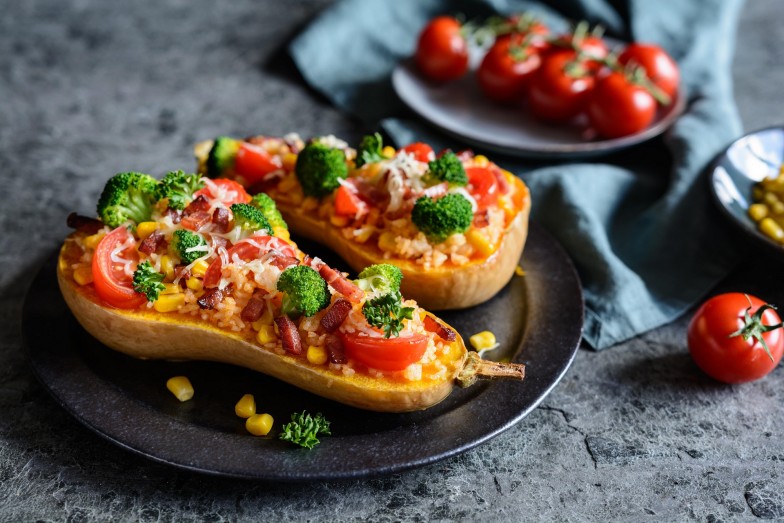 Stuffed Butternut Squash