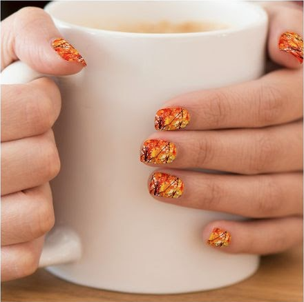 foliage nails