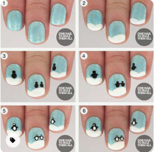 penguin nails